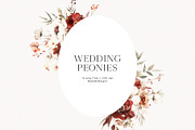 Wedding Peonies, a Decorative Illustration by PeDe Designs (Thumbnail 9 of 10)