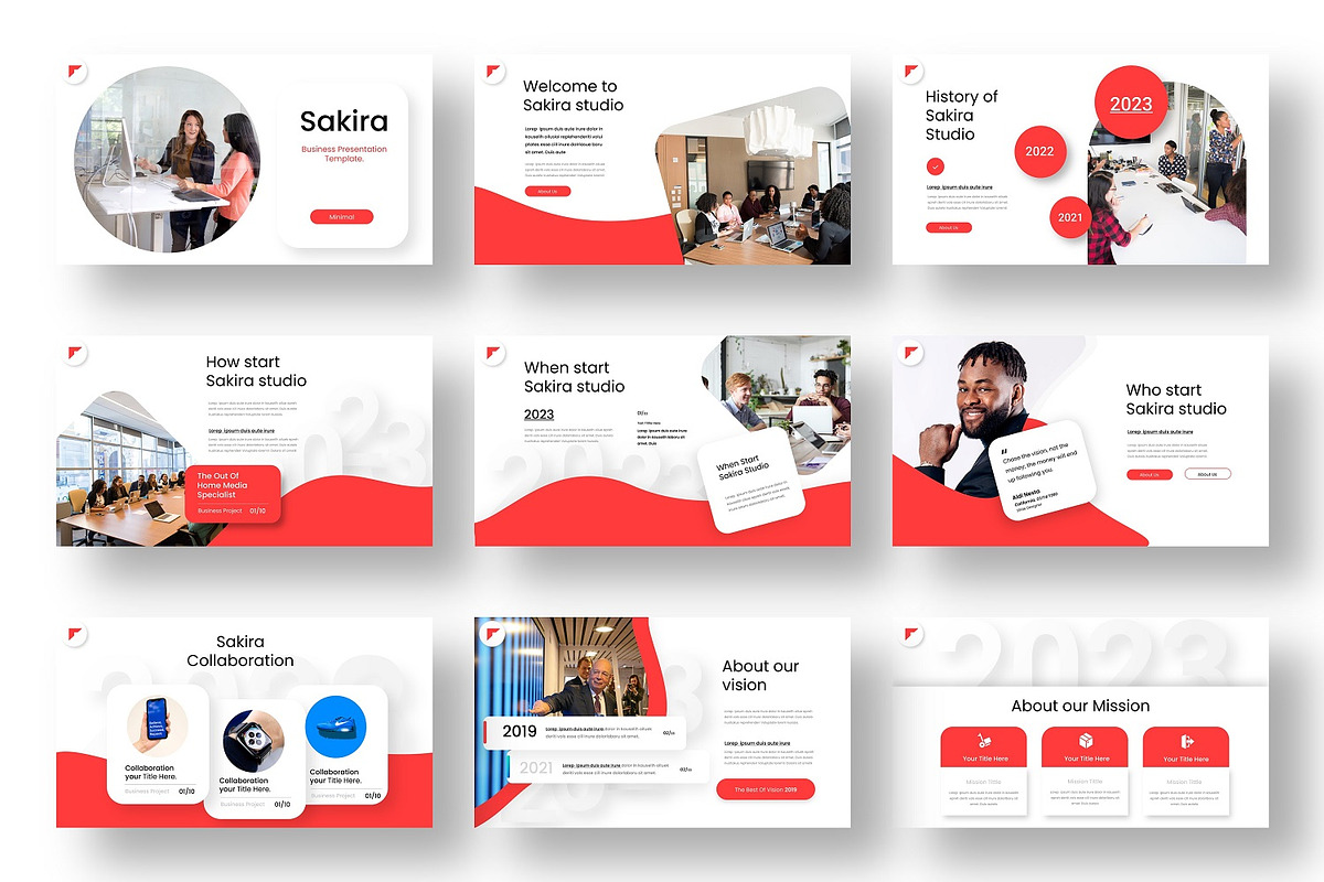 Sakira - Business Keynote Template, a Presentation Template by Dens Creative Studio (Photo 2 of 6)