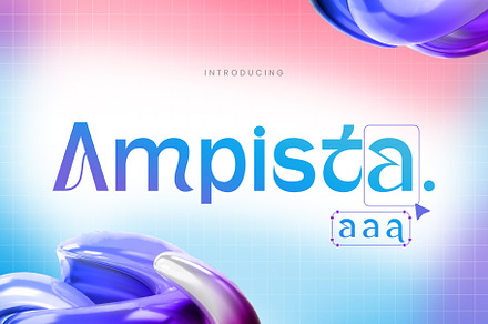 Ampista – Stylish Modern Font