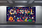 Carnival Holiday collection, a Decorative Illustration by MoleskoStudio (Thumbnail 15 of 24)