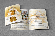 Funeral Program Template HEAVEN GATE, a Brochure Template by Madhabi Studio (Thumbnail 2 of 6)