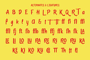 Reotta - Imperfect Hand Drawn Font, a Handwritten Font by Mbonster Design Studio (Thumbnail 16 of 17)