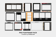 PNG Film Frame Pack, an Object Graphic by Pixflow (Thumbnail 6 of 10)