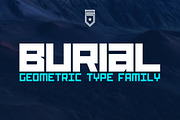 Burial Type Family, a Sans Serif Font by ANDR35 (Thumbnail 1 of 7)