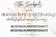 The Subject Font Duo + 8 Qoutes, a Script Font by Artstudio (Thumbnail 9 of 10)