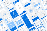 Rakut wireframe kit, a Wireframe Template by flyerittyer (Thumbnail 6 of 6)
