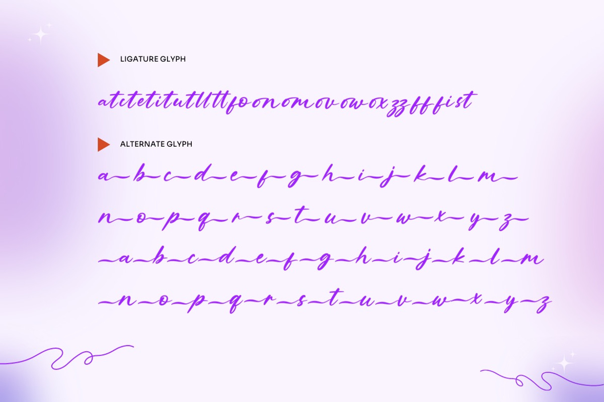 Plantyeus - Feminime Script Font, a Script Font by Dhabee (Photo 2 of 15)