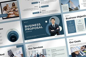 Skylar Business Proposal PowerPoint, a Presentation Template by FIBRINOSÄ