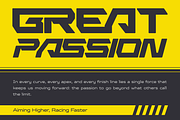 Grize Sports - Automotive Logo Font, a Sans Serif Font by Nirmana Visual (Thumbnail 5 of 16)