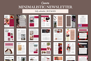 February Newsletter Template