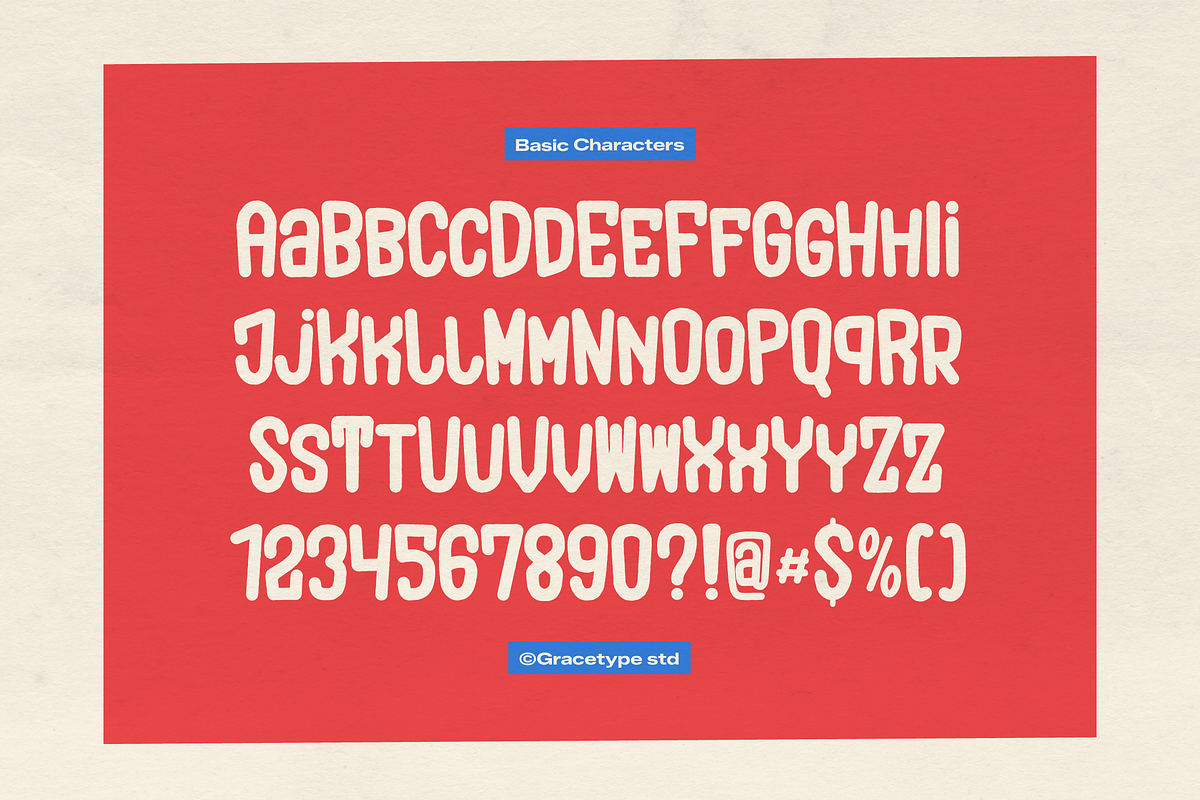 Mega Champs | Playful Display, a Handwritten Font by gracetype_studio (Photo 10 of 12)
