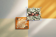 Two Horizontal Postage Stamp, an Advertising Mockup by Custom Scene (Thumbnail 4 of 11)