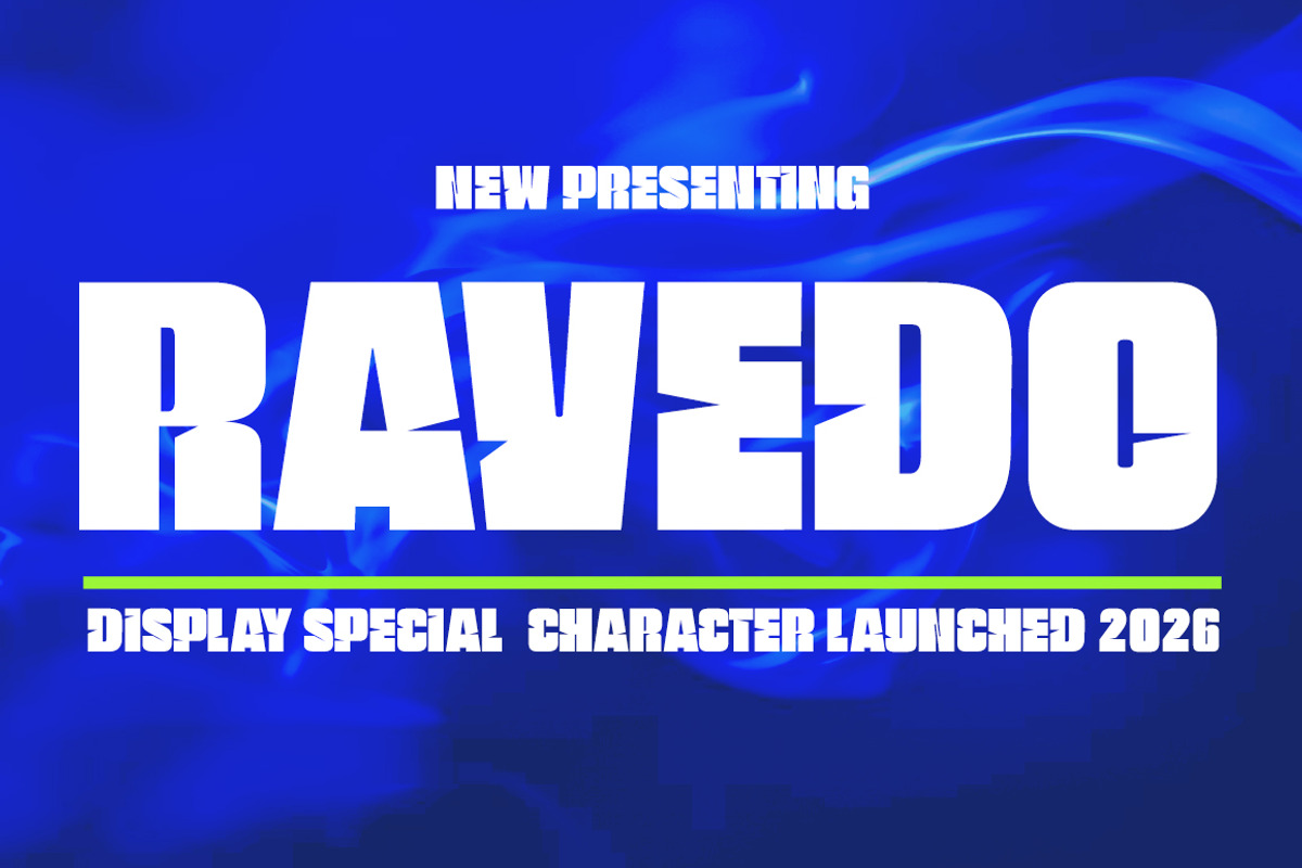 Ravedo, a Sans Serif Font by Gatype (Photo 1 of 12)
