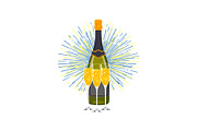 Sparkling Champagne Art Pack, an Object Graphic by Gfx_Store (Thumbnail 14 of 16)