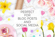 Spring Scene Creator - Top View, a Product Mockup by Pixomize (Thumbnail 3 of 7)