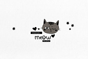 Cat comic. Funny set, an Animal Illustration by Noli Molly Store (Thumbnail 6 of 6)