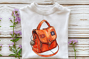 Watercolor Hip Hop Autumn Clipart, an Illustration by Rose Art (Thumbnail 7 of 7)
