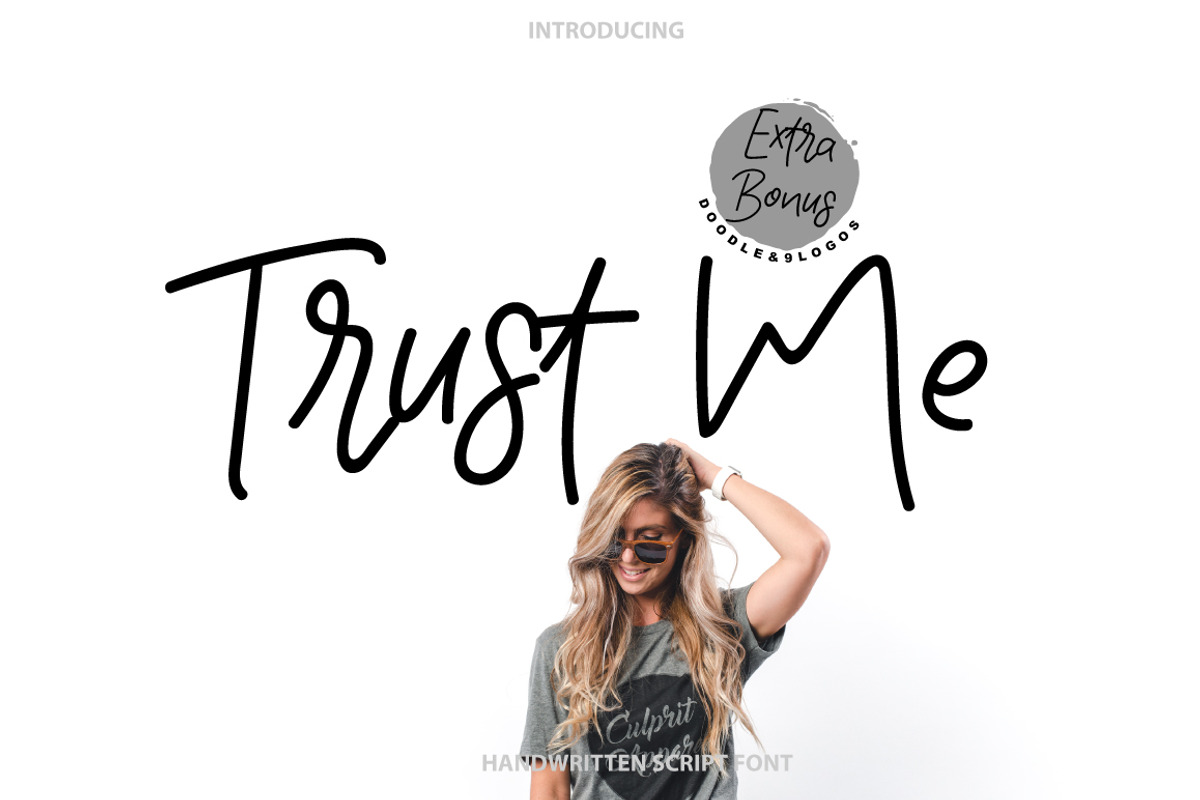 Handwritten Font Bundle preview 7
