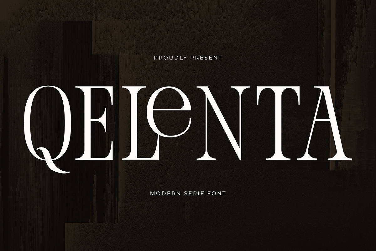 Qelenta - Modern Serif Font, a Serif Font by AmorfaType (Photo 1 of 10)