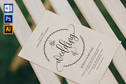 Invitation Template SHR429, an Invitation Template by Shafura_Wedding (Thumbnail 1 of 5)