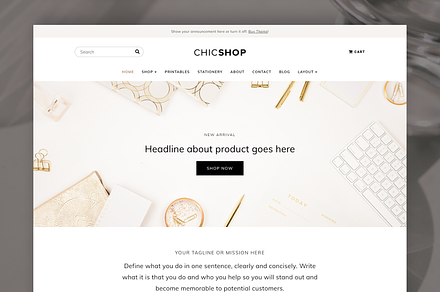 ChicShop Elementor WordPress Theme