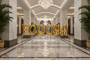 Foqoya - Elegant Luxury Display Seri, a Font by Astuti Studio (Thumbnail 1 of 16)