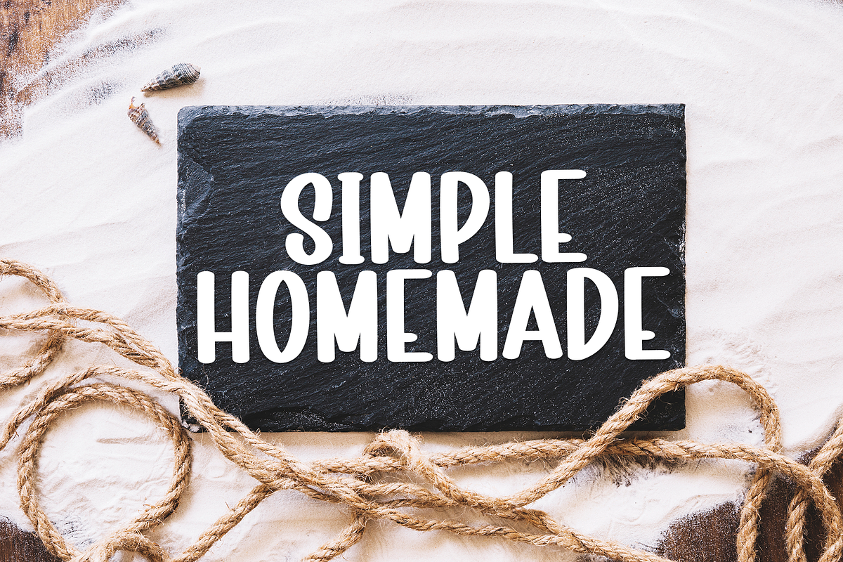 Simple Present | Script Font, a Script Font by Scratchones (Photo 5 of 8)