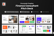 Finance Consultant Power Point, a Presentation Template by SLAB! Design (Thumbnail 1 of 3)