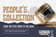 SUNMORI - Unique Display Font, a Font by Gassstype (Thumbnail 3 of 8)