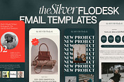 The Silver Flodesk Email Templates, an Email Template by SilverStag Type Foundry (Thumbnail 1 of 12)