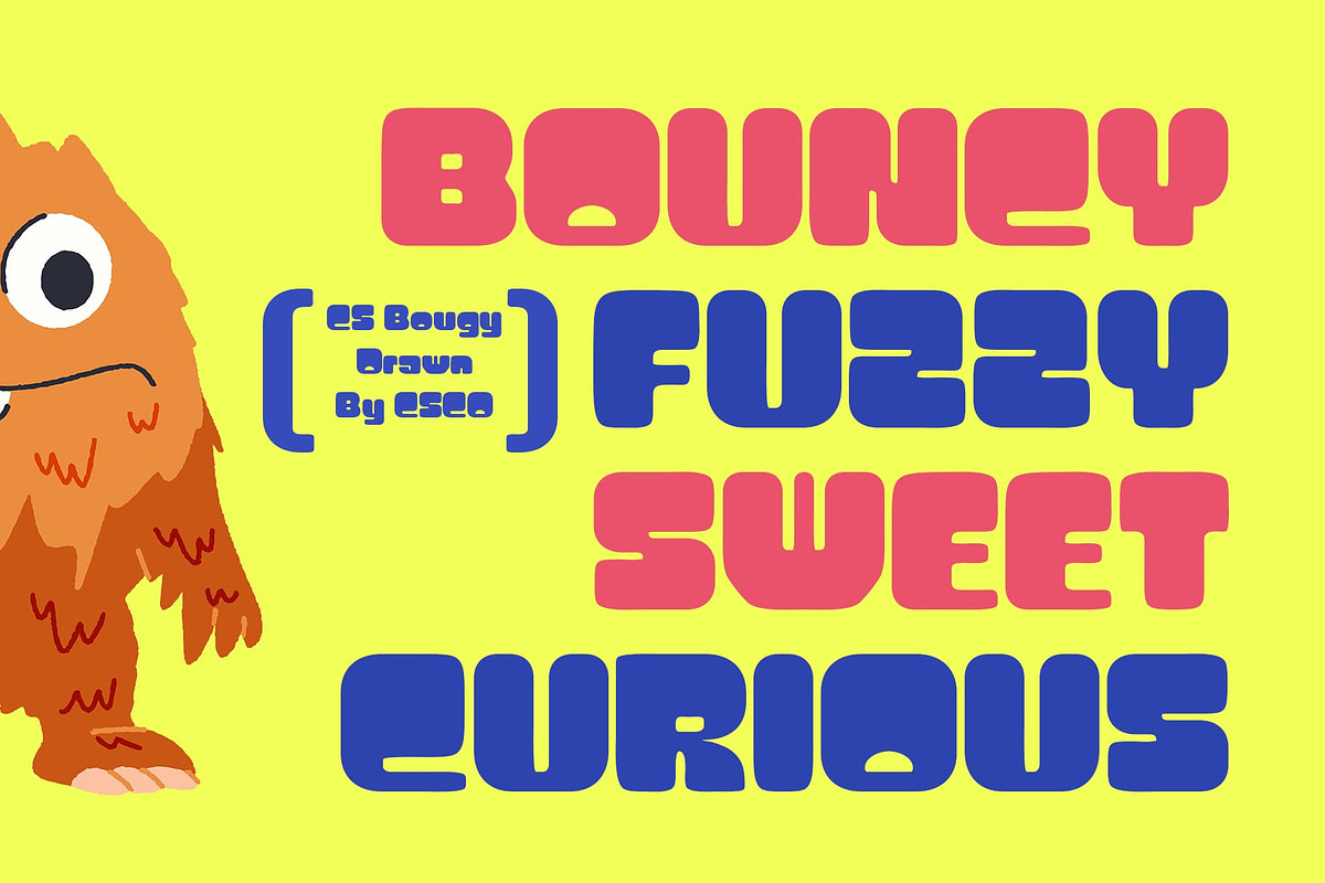 CS Bougy Drawn, a Sans Serif Font by Craft Supply Co. (Photo 2 of 8)