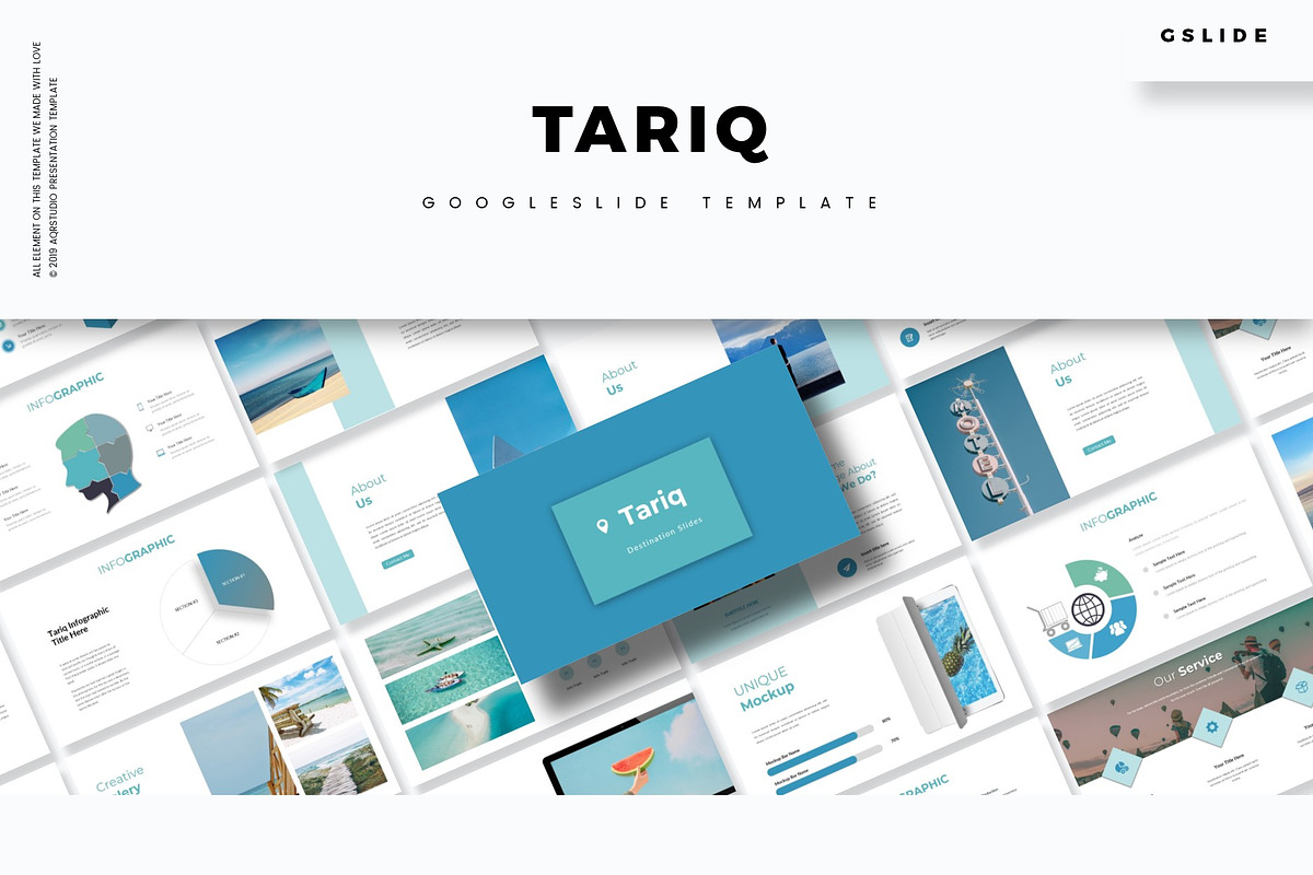 Tariq - Google Slide Template, a Presentation Template by AQR Studio