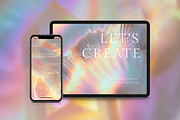 145 Holographic Backgrounds Bundle, a Texture Graphic by Trissa (Thumbnail 8 of 9)
