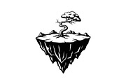 50 Floating Island Bonsai Vector Bun, an Illustration by Designs_River (Thumbnail 43 of 51)
