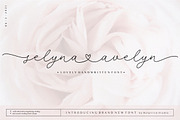 selyna avelyn - Lovely Handwritten, a Script Font by Balpirick Studio (Thumbnail 1 of 7)