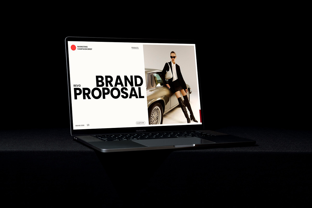 Revo | Brand Proposal, a Presentation Template by Studio Industry (Photo 9 of 12)