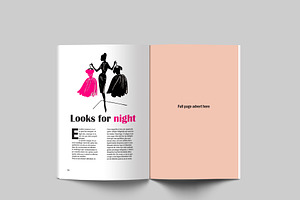 24 Page Fashion Magazine Template