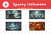 Spooky Halloween Background, a Background Graphic by John_Walker (Thumbnail 2 of 3)