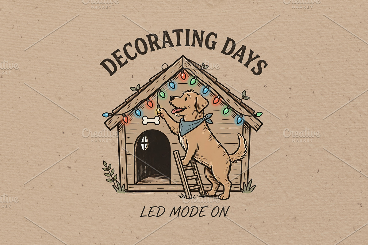 Decorating days, an Animal Illustration by Vectorlina (Photo 1 of 5)
