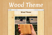 Woody - Tumblr Wood Theme, a Websites & App Template by vladocar (Thumbnail 1 of 4)