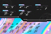 Mechline, a Script Font by Ditatype (Thumbnail 9 of 11)