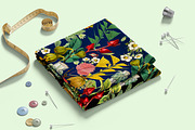 Jungle Epiphany Floral Pattern, a Pattern Graphic by Fabrivo (Thumbnail 8 of 9)