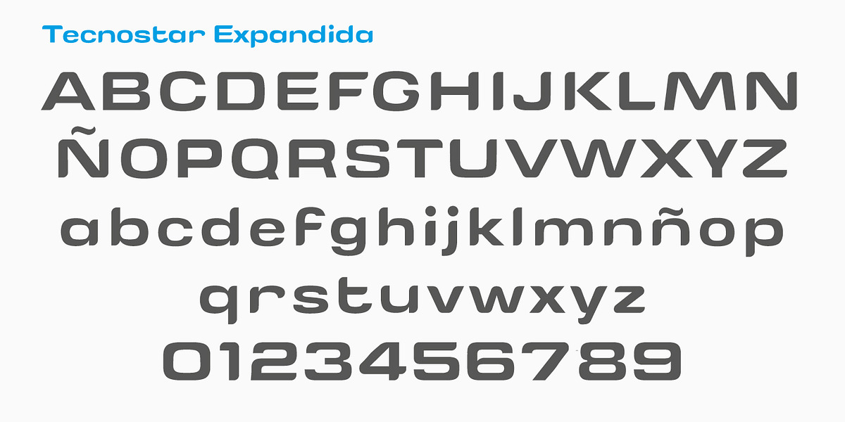 Tecnostar, a Sans Serif Font by Ixipcalli (Photo 4 of 6)
