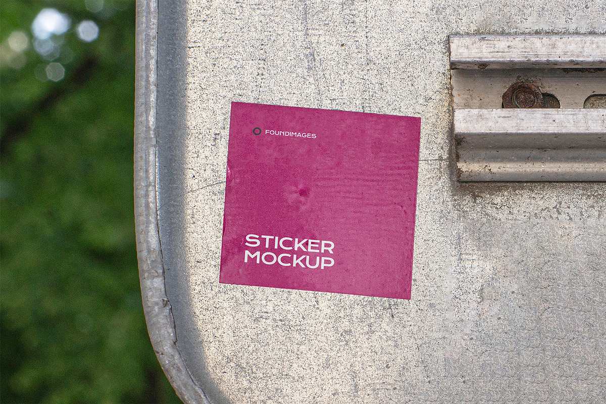 47 sticker mockup bundle vol 2, a Product Mockup by FoundImages (Photo 47 of 50)