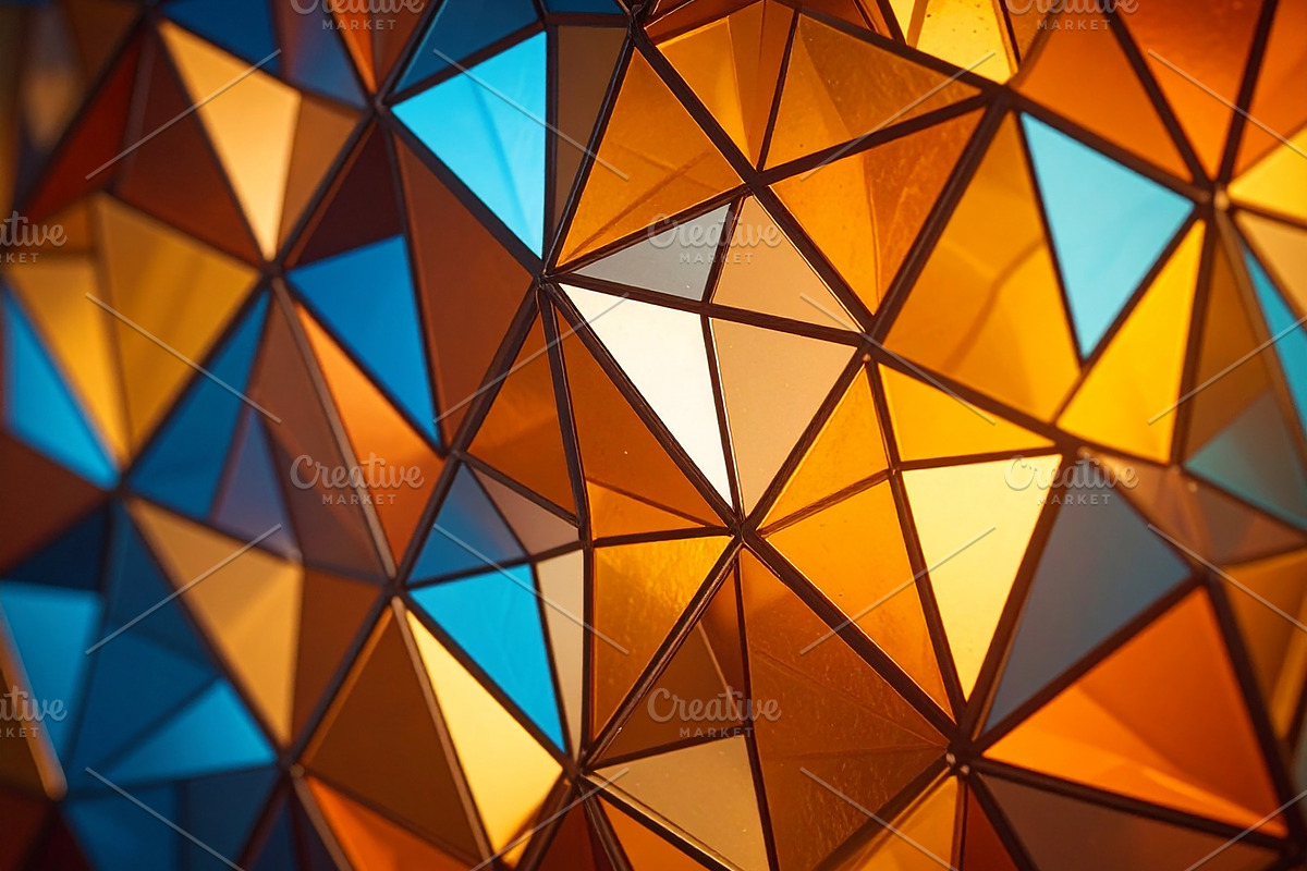 Abstract stained-glass background, an Abstract Photo by SumoStock (Photo 2 of 2)