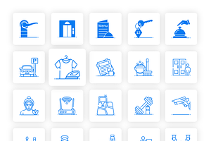 Hotel Service Icons