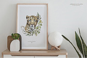 SAVANNA Watercolor animal set, an Animal Illustration by Anastezia Luneva (Thumbnail 10 of 13)