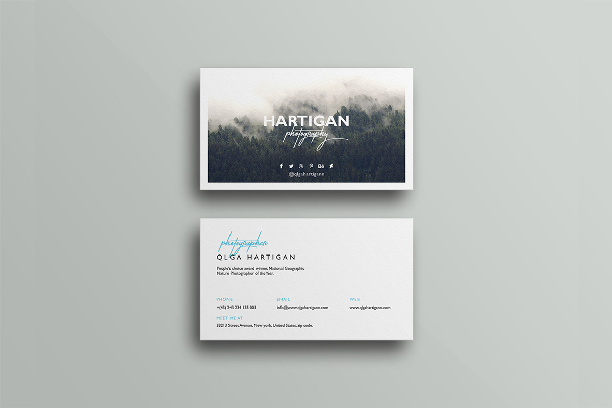 Photography Business card #58, a Business Card Template by GraphicsEgg (Photo 1 of 6)