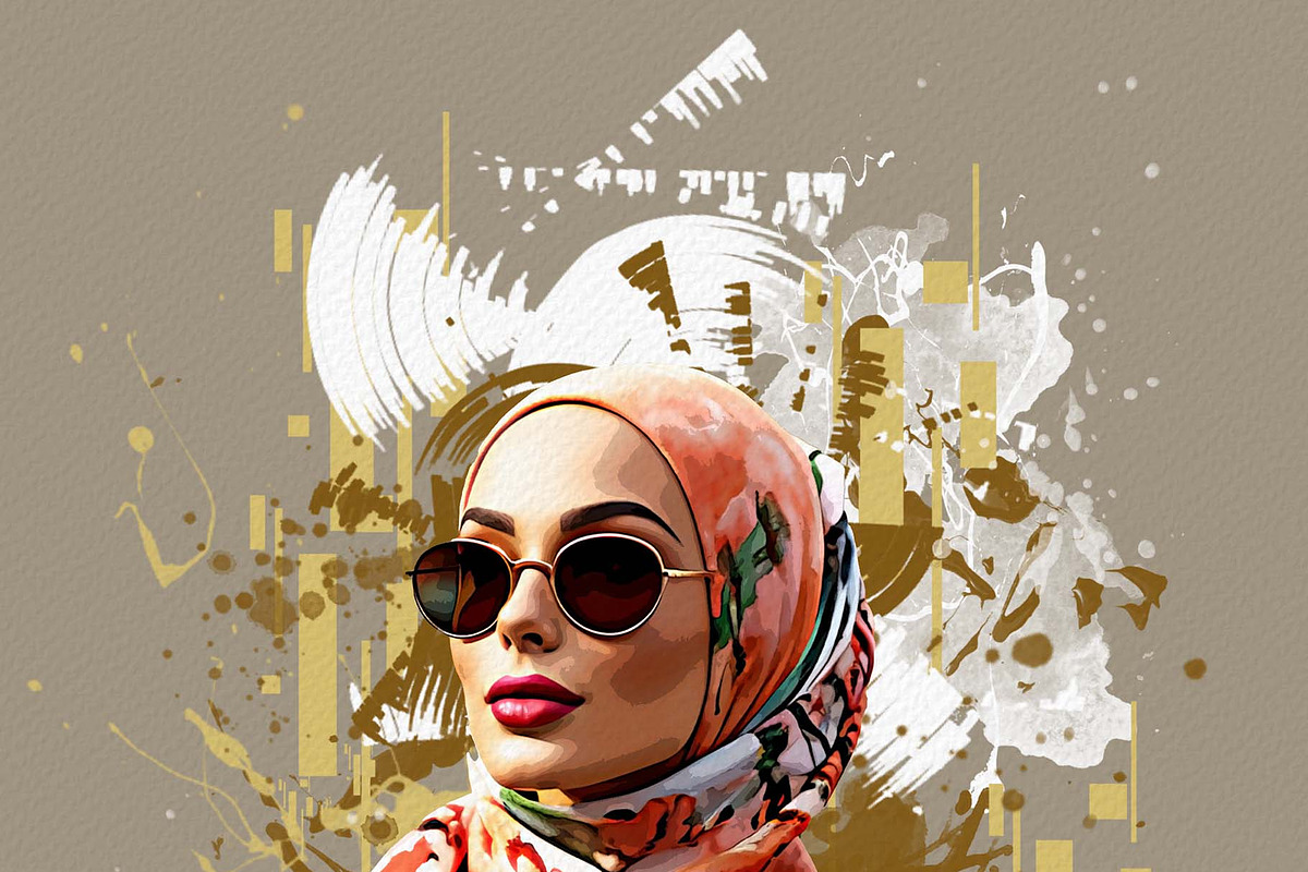 Watercolor Photo Effect Template, an Action Add-On by Photoshop Action (Photo 4 of 18)