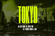 TOKYO-Ultra tall display font, a Sans Serif Font by Chris Friske Designs (Thumbnail 1 of 4)